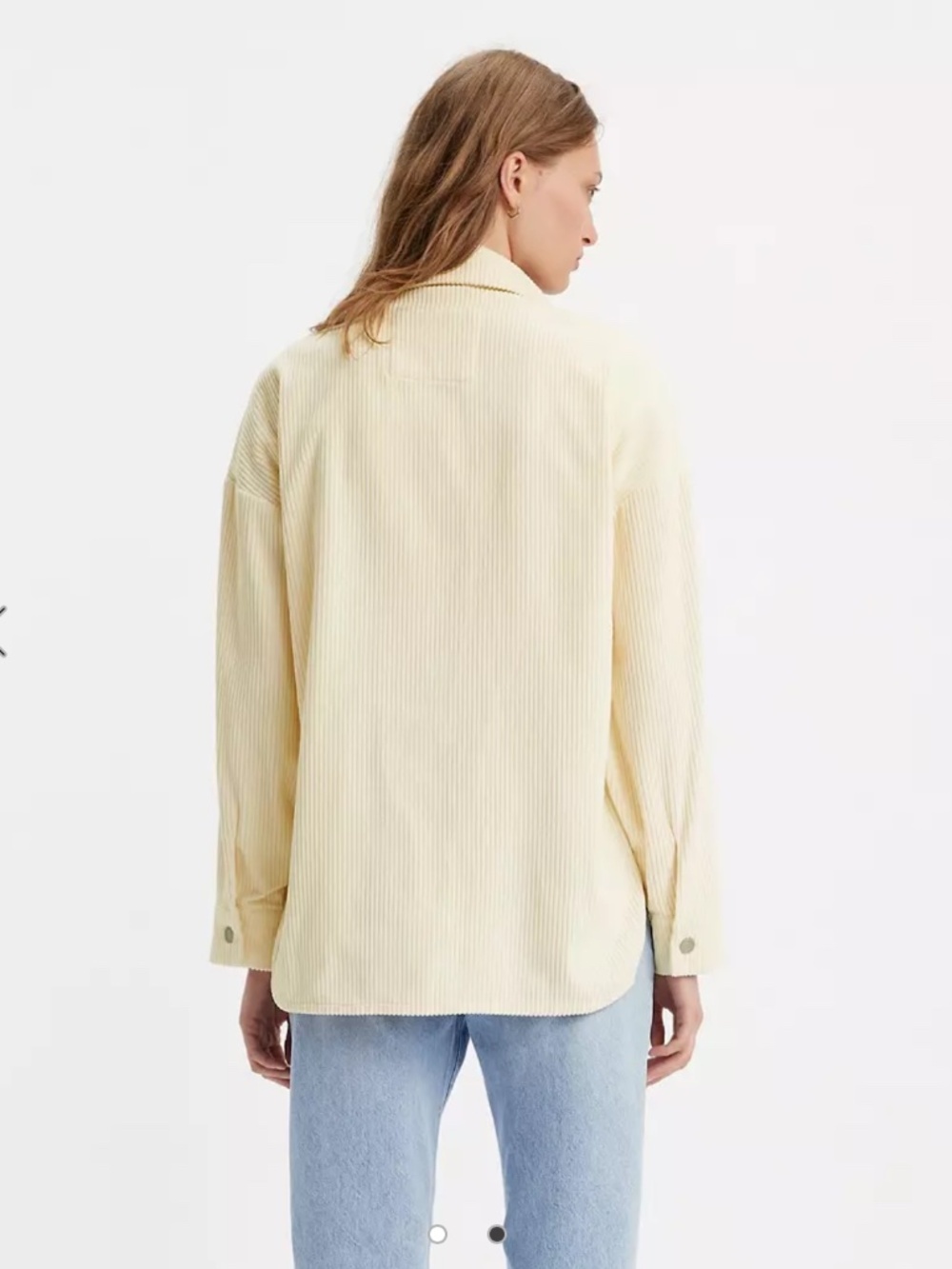 Levi's Elliot Utility Jacket Corduroy Yellow XL - Picture 2 of 15